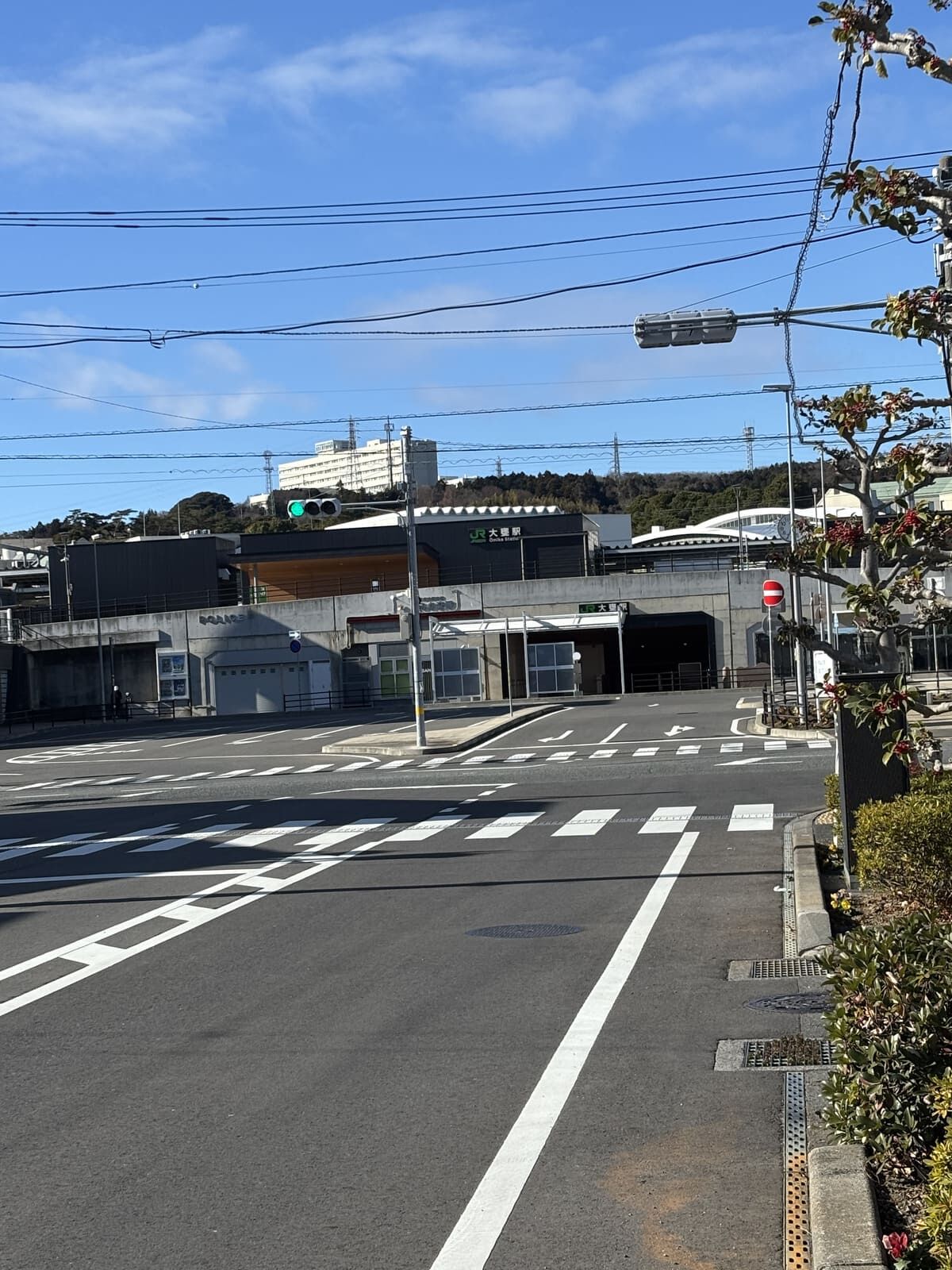 大甕駅の外観